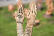 Clay hands Clay hands