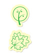 Tree and Leaf Icons