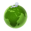 3d small people - Green Earth