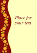 vector card with flowers vector card with flowers