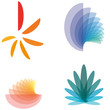 4 logos couleurs