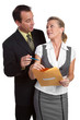 Photo: Businessman and Businesswoman Businessman and Businesswoman