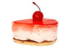 Pastry with cherry