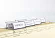 hanging files / Hängeregister
