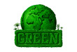 green planet earth