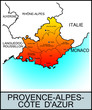 Régions françaises: Provence-Alpes-Côte d'Azur
