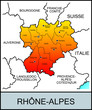 Illustration: Régions françaises: Rhône-Alpes Régions françaises: Rhône-Alpes