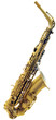 Cutout of Saxophone
