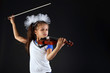 girl with violin