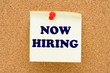 Now Hiring
