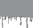 Illustration: Farbtropfen grau Farbtropfen grau