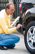Foto: Versicherung Schadensfall am Auto. Autoversicherung Versicherung Schadensfall am Auto. Autoversicherung