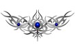 Steisstribal blue