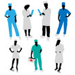 Medical people.Vector