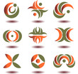 vector version. Set of different abstract symbols for design. Jp vector version. Set of different abstract symbols for design. Jp
