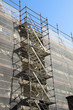 Échafaudage pour ravalement de façade