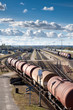 Photo: Complex railway track system Complex railway track system