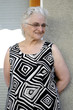 Portrait of a happy senior lady