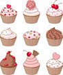 Various cupcake Various cupcake
