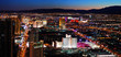 Las Vegas skyline panorama at night Las Vegas skyline panorama at night