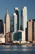 New York City panorama with Manhattan Skyline over Hudson River