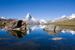 Matterhorn and Stelisee Matterhorn and Stelisee