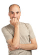 Shocked man