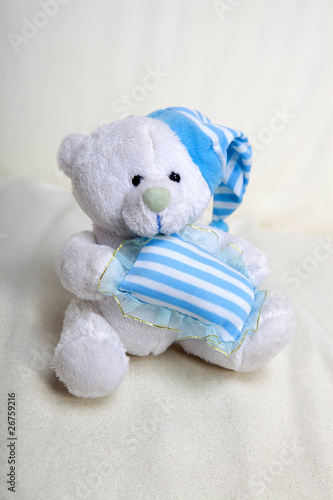 Photo: White teddy White teddy