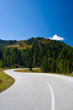 a pass road in the austrian alps a pass road in the austrian alps