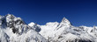 Panorama Caucasus Mountains Panorama Caucasus Mountains