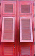 Old red door background
