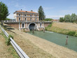 Old dam building along a river