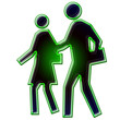 Passage piéton enfants
