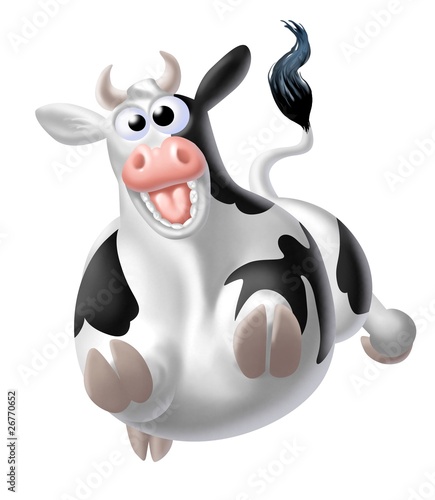 Illustration: crazy cow crazy cow