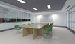 3d interno ufficio sala riunioni