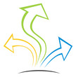 Arrows on grow