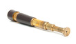 spyglass pirate Scope Monocula over white background