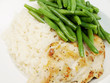 grilled chicken and veggies