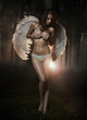 Fine art photo of a woman-angel Fine art photo of a woman-angel