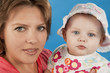 Mother and daughter.