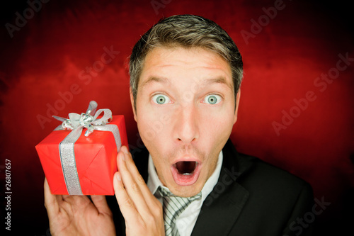 Photo: man present man present