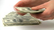counting money