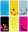 Business cards set