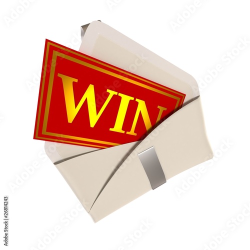 Illustration: enveloppe win enveloppe win