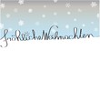Weihnachtskarte / fröhliche weihnachten