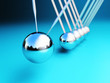 newton cradle 3d