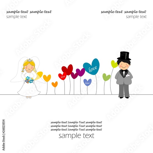Vector: TARJETA BODA TARJETA BODA