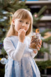 girl with ginger cookies
