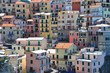 Manarola houses, Cinque Terre, Italy