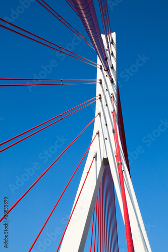 Photo: Suspension bridge Suspension bridge